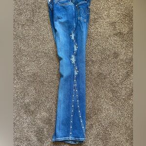 Vintage classic Lawman Western Rhinestone cutout jeans